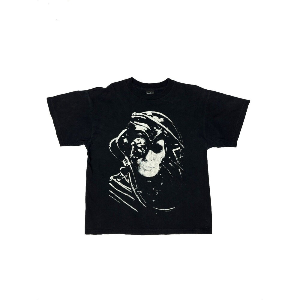 Vintage Star Trek Next Generation Borg T-Shirt Size Large 90s *Fair